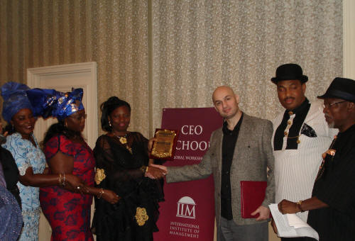CEO Award - Nigeria Government Leadership Strategy Workshops - Med Jones - Executive Education Institute- USA - Las Vegas